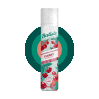 batiste_es pink red green hair Sticker