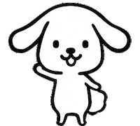 Dog Yes Sticker by duskin_dusken_official