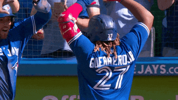 High Five Regular Season GIF by MLB