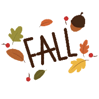 Red Berry Fall Sticker