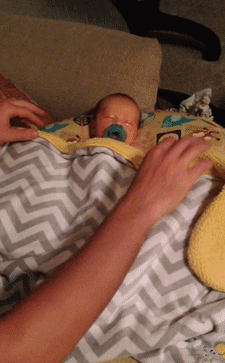 Stretching GIF by AFV Babies