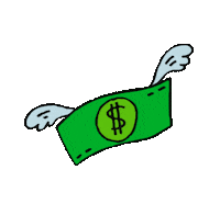 BossesInBeautyCo money women girls flying Sticker