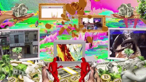 Digital Art Love GIF by systaime