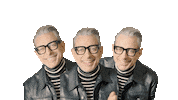 Jeff Goldblum Sticker by Deezer