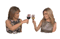 hoda kotb cheers Sticker