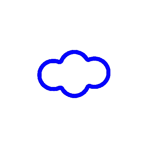 Rain Cloud Sticker by Windfors