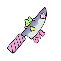 bye bye goodbye Sticker by Stickerbaby
