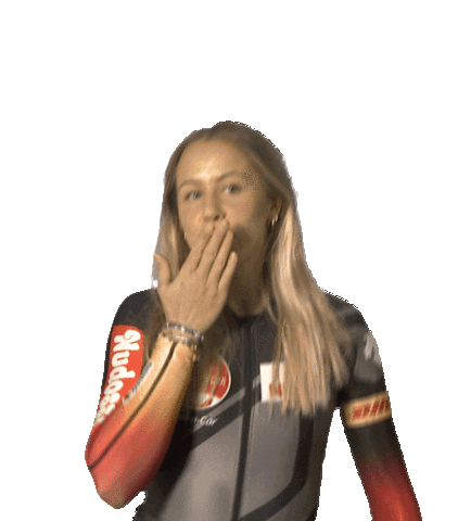 Germany Kisses Sticker by IBSF Sliding