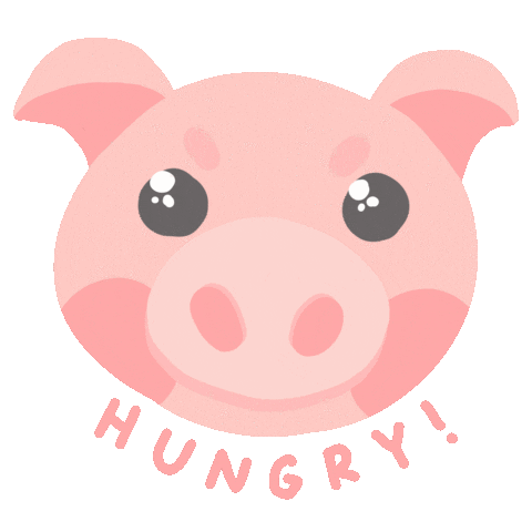 Hungry Food Sticker by Tilly & Type