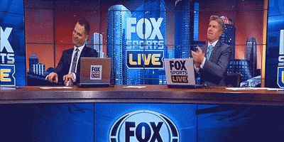 fox sports live slow clap GIF
