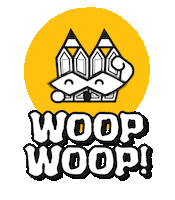 Happy Lets Go Sticker by Stamatia Alexaki