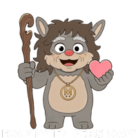 Golden Years Love Sticker