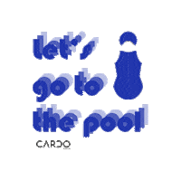 Swimming Pool Sticker by CARDO Paris - Sporty Swimwear