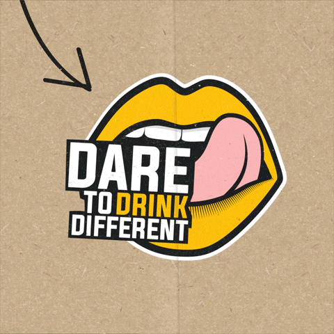 DaretoDrinkDifferent giphyupload logo arrow mouse GIF
