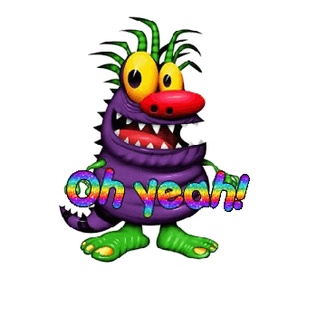 Oh Yeah Sticker