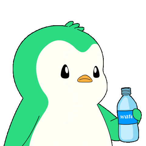 Scared Penguin Sticker by Abster