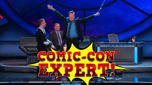 comic-con expert GIF by Team Coco