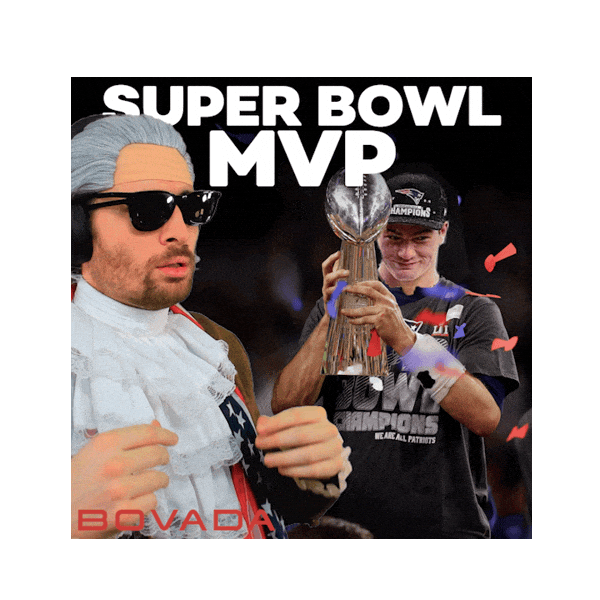 New Era Patriots Sticker by Bovada