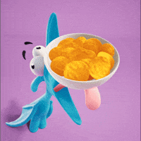 Snack Here You Go GIF by Claynosaurz