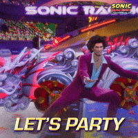 Sega Lets Party GIF by Sonic the Hedgehog