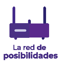 vnet_ve purple internet morado fibraoptica Sticker