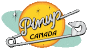PinupCanada pinup pinupcanada Sticker