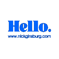 helloimnickginsburg nickginsburg helloimnick Sticker