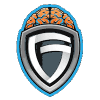 Brain Shield Sticker by Guardian Athletic