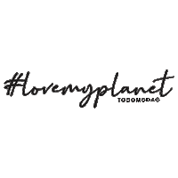 Todomoda reciclaje sustentable todomoda lovemyplanet Sticker