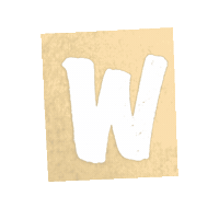 Letters Sticker