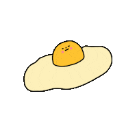 angry tired annoyed egg wednesdayholmes Sticker
