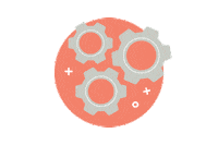 EmbraceCreative gears cogs embrace creative Sticker