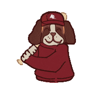 Baseball Go Saints Sticker by Aquinas College
