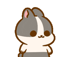 Rabbit Goodbye Sticker