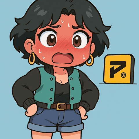 Blue Background Hana GIF by Persona