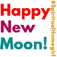 New Moon Astronomy Sticker by Spiritual Homegirl