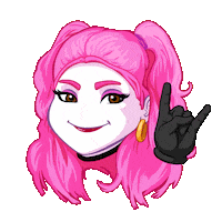 Happy Rock And Roll Sticker by Just  Dance