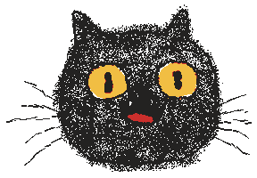 Surprised Cat Sticker
