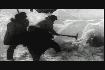 vintage snow GIF by Canadian Museum of History