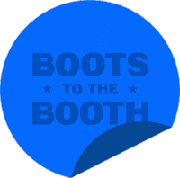 Vote Bttb Sticker by Boots to the Booth