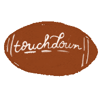 Snacking Kansas City Chiefs Sticker by BrittDoesDesign