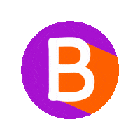 Orange Abc Sticker