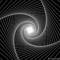 black and white loop GIF by Pi-Slices