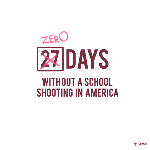 school shooting artists on tumblr GIF by Animation Domination High-Def