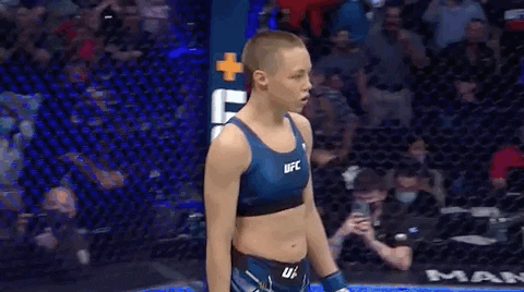 Rose Namajunas Sport GIF by UFC