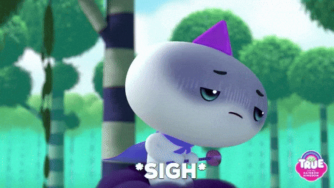 Sad Guru Studio GIF by True and the Rainbow Kingdom