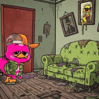 Tired Duck GIF by Yucky Ducks