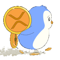 Crypto Penguin Sticker by Pudgy Memez