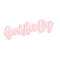 good hair day beauty Sticker by Stefan Hair