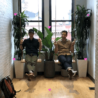 chair love GIF by We Are Social NYC